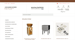 Desktop Screenshot of muehlenprofi.de